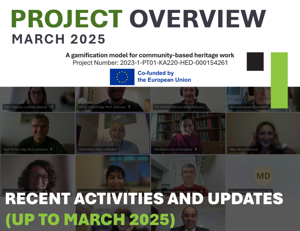 HERITAGE GAME Project Newsletter Published