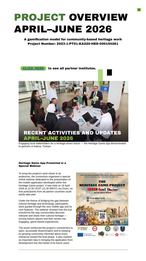 Project Overview – April–June 2026
